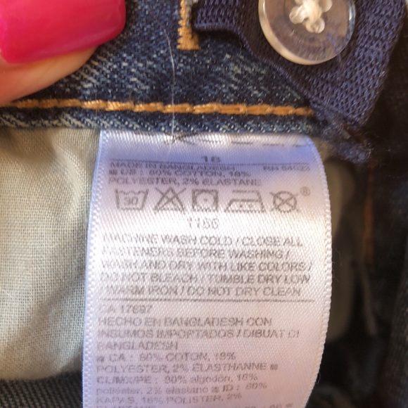 Old Navy Boys Straight Leg Jeans with Built-In Flex Size 18. Excellent condition - Picture 6 of 6